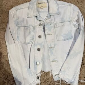 Lagence Demim cropped jacket